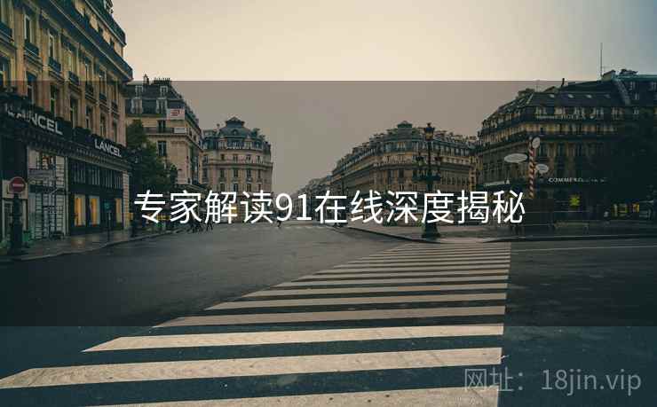 专家解读91在线深度揭秘