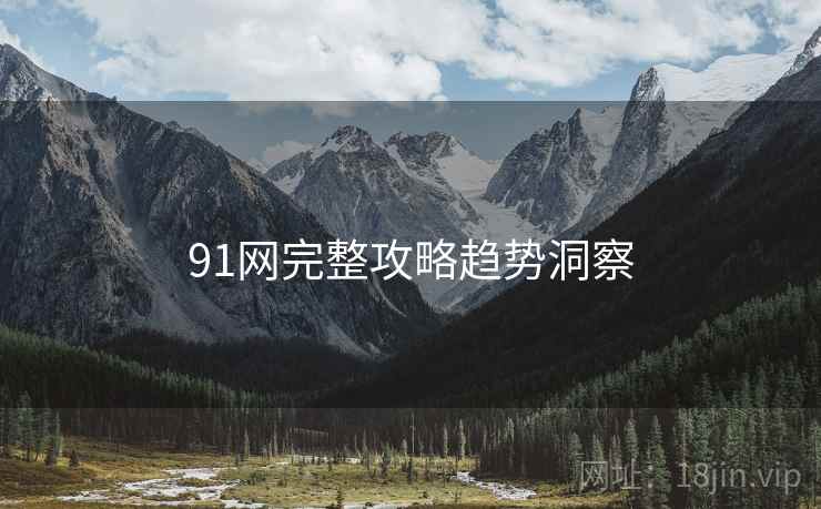 91网完整攻略趋势洞察
