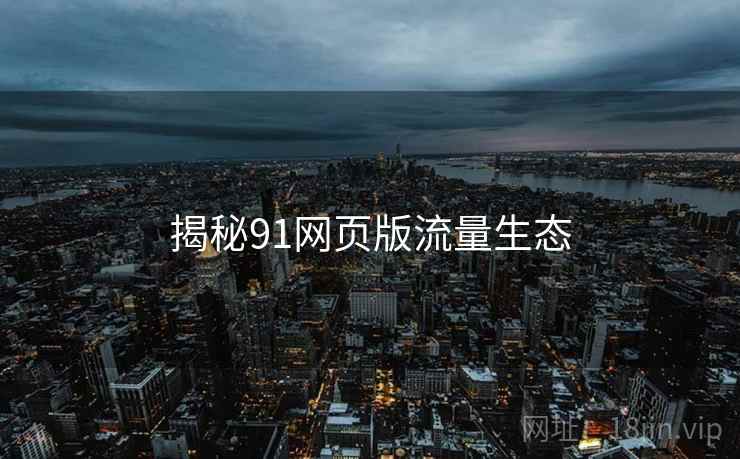 揭秘91网页版流量生态