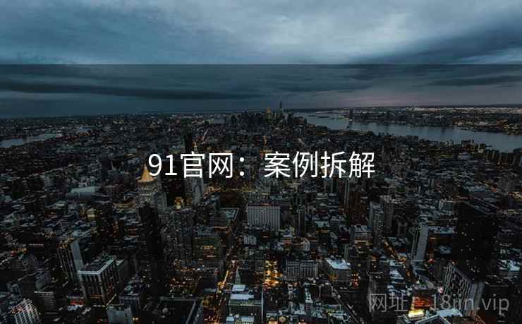 91官网：案例拆解